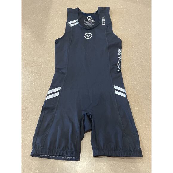 XS VIRUS Action Sport Performance Triathlon Suit Trisuit Skinsuit Cycling XSmall - Picture 1 of 6